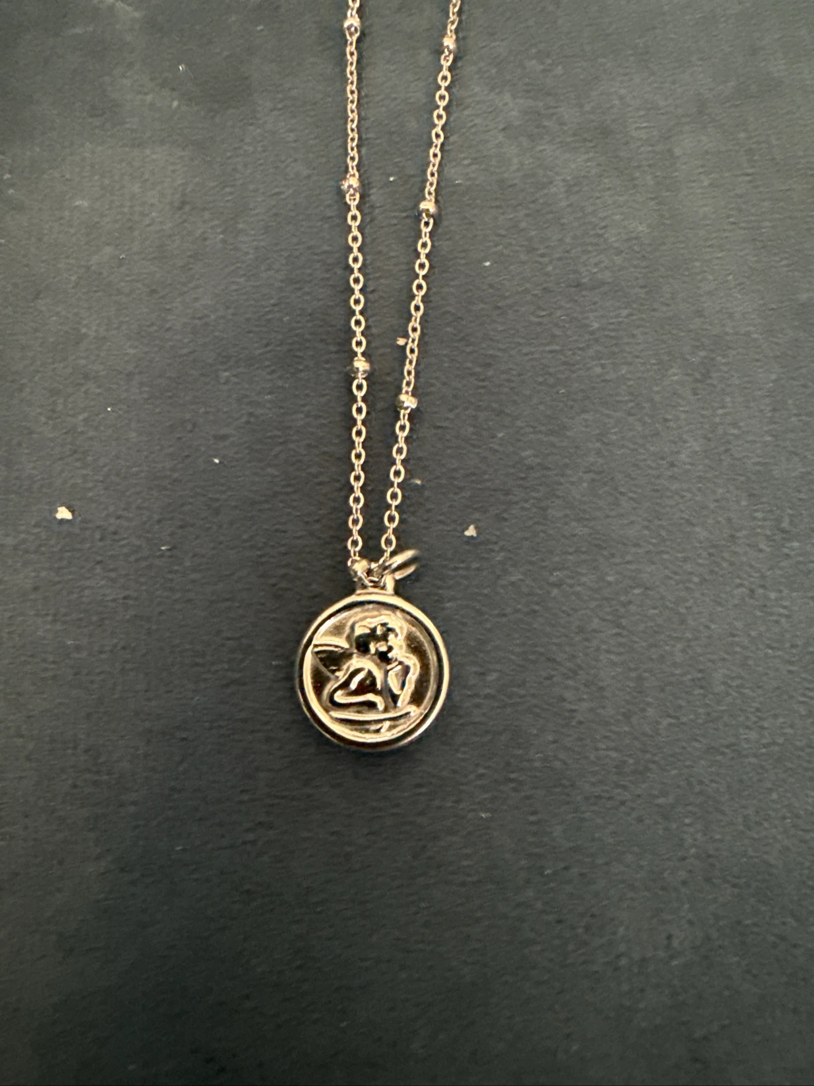 Collier angelot en acier inoxydable 